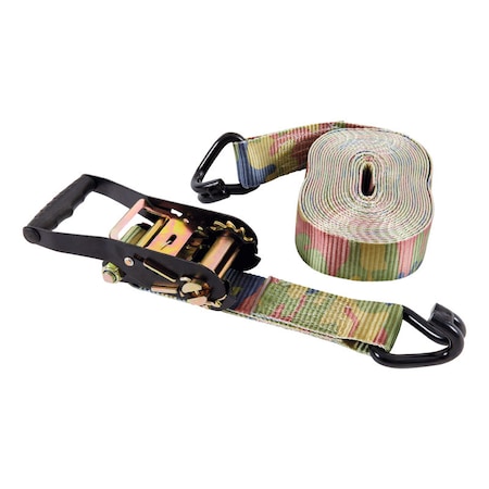Keeper Keeper 2 in. W X 27 ft. L Multicolored Tie Down Strap 3333 lb 1 pk 47372